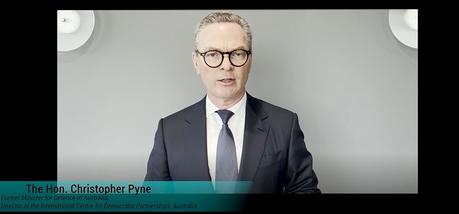 2021 Yushan Forum | Greetings and Congratulatory Messages from the Hon. Christopher Pyne